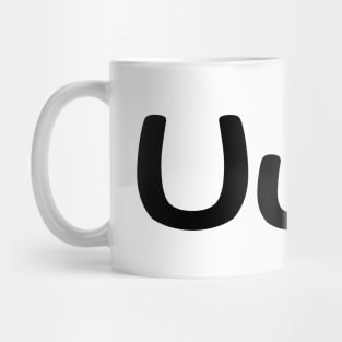 UwU Happy Anime Face Emoticon Mug